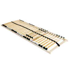 vidaXL Lécalap Barna 90 x 190 cm Tömör bükkfa ágy és ágykellék