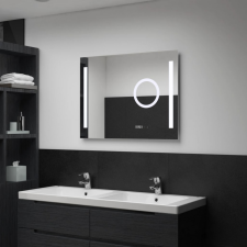 vidaXL LED-es fürdőszobai tükör érintésérzékelővel 80 x 60 cm fürdőszoba bútor