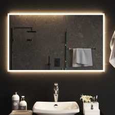 vidaXL LED-es fürdőszobatükör 60x100 cm bútor