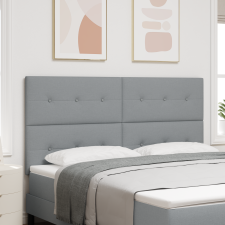 vidaXL LED Fejtámla Lámpa Szürke 90 cm Szövet ágy és ágykellék