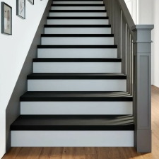 vidaXL lépcsőfokok 8 db Sötétbarna 100x25x2 cm tömör fa tölgyfa lakástextília