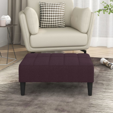 vidaXL lila szövet lábzsámoly 78 x 56 x 32 cm bútor