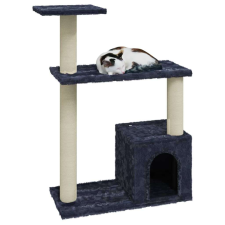 vidaXL Macskabútor szizál Kaparófákkal 70cm #szürke macskafelszerelés