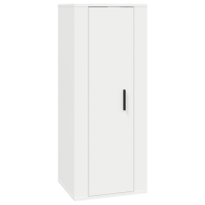 vidaXL magasfényű fehér fali TV-szekrény 40x34,5x100 cm (816680) bútor