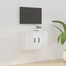 vidaXL magasfényű fehér fali TV-szekrény 57x34,5x40 cm bútor