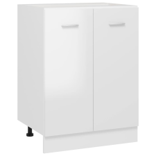 vidaXL magasfényű fehér forgácslap alsószekrény 60 x 46 x 81,5 cm bútor