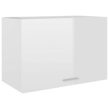 vidaXL magasfényű fehér forgácslap függő szekrény 60 x 31 x 40 cm bútor