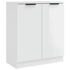 vidaXL magasfényű fehér szerelt fa tálalószekrény 60 x 30 x 70 cm (811067) bútor