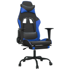 vidaXL masszás funkciós Gamer szék #fekete-kék forgószék