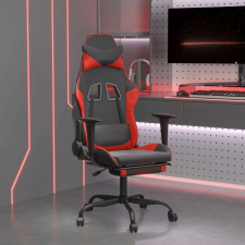 vidaXL masszás funkciós Gamer szék #fekete-piros forgószék