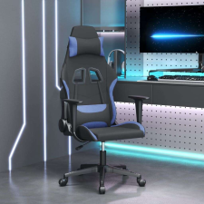 vidaXL masszázs funkciós Gamer szék #fekete-kék forgószék