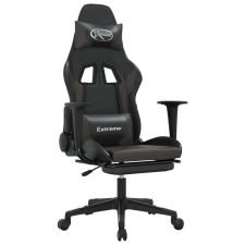 vidaXL masszázsfunkciós Gamer szék #fekete-szürke forgószék