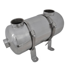 vidaXL Medence hőcserélő 355 x 134 mm 40 kW medence kiegészítő