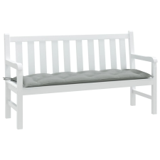 vidaXL melange világosszürke szövet kerti padpárna 150 x 50 x 7 cm kerti bútor