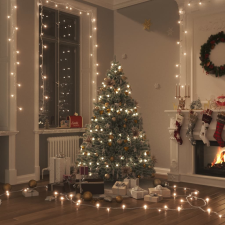 vidaXL meleg fehér fényű PVC LED-szalag 600 LED-el 60 m karácsonyfa izzósor