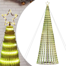 vidaXL meleg fehér karácsonyfa fénykúp 1028 LED 403 cm (4016400) műfenyő