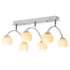 vidaXL mennyezeti lámpa 6 db 240 W-os G9-es LED izzóval világítás