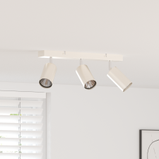 vidaXL Mennyezeti Spotlámpa 3 Irányban Állítható Brushed Nickel GU10 világítás