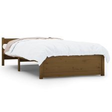 vidaXL mézbarna tömör fa ágykeret 75x190 cm (2FT6 Small Single) (815007) ágy és ágykellék