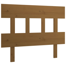 vidaXL mézbarna tömör fenyőfa ágyfejtámla 103,5x3x81 cm (819108) ágy és ágykellék