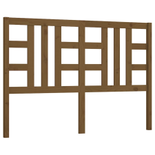vidaXL mézbarna tömör fenyőfa ágyfejtámla 126 x 4 x 100 cm (817833) ágy és ágykellék