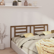 vidaXL mézbarna tömör fenyőfa ágyfejtámla 166 x 4 x 100 cm ágy és ágykellék