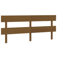 vidaXL mézbarna tömör fenyőfa ágyfejtámla 184x3x81 cm (819088) ágy és ágykellék