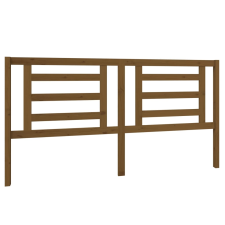 vidaXL mézbarna tömör fenyőfa ágyfejtámla 186 x 4 x 100 cm (818838) ágy és ágykellék