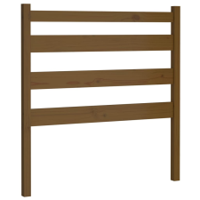 vidaXL mézbarna tömör fenyőfa ágyfejtámla 81 x 4 x 100 cm (818398) ágy és ágykellék