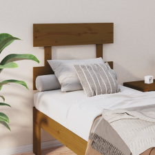 vidaXL mézbarna tömör fenyőfa ágyfejtámla 93,5x3x81 cm ágy és ágykellék