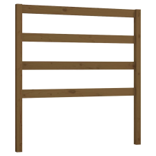 vidaXL mézbarna tömör fenyőfa ágyfejtámla 95 x 4 x 100 cm (822235) ágy és ágykellék