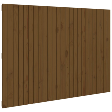 vidaXL mézbarna tömör fenyőfa fali fejtámla 159,5x3x110 cm (824951) ágy és ágykellék