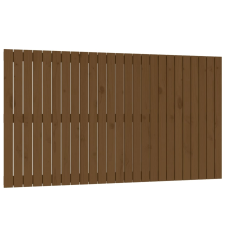 vidaXL mézbarna tömör fenyőfa fali fejtámla 159,5x3x90 cm (824901) ágy és ágykellék