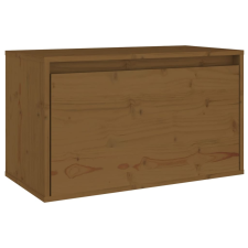 vidaXL mézbarna tömör fenyőfa faliszekrény 60 x 30 x 35 cm (813451) bútor