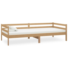 vidaXL mézbarna tömör fenyőfa kanapéágy 90 x 200 cm  (806933) ágy és ágykellék