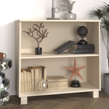 vidaXL mézbarna tömör fenyőfa tálalószekrény 85 x 35 x 80 cm bútor