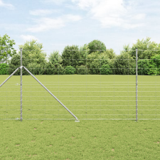 vidaXL Mező Kerítés 1.5x50 m Horganyzott Acél építőanyag