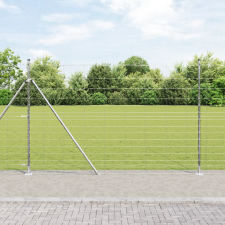 vidaXL Mező Kerítés 1.6x50 m Horganyzott Acél építőanyag