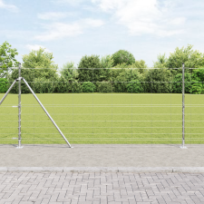 vidaXL Mezői Kerítés 1,2x50 m Horganyzott Acél építőanyag