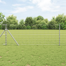 vidaXL mezőkerítés 0.8x10 m horganyzott acél építőanyag