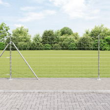 vidaXL Mezőkerítés 1.2x50 m Horganyzott Acél építőanyag