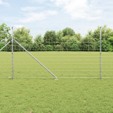 vidaXL Mezőkerítés 1.4x25 m Horganyzott acél építőanyag
