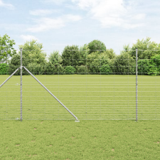 vidaXL mezőkerítés 1.5x25 m horganyzott acél építőanyag