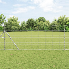vidaXL Mezőkerítés 1x25 m Galvanizált Acél építőanyag