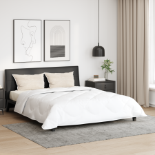 vidaXL Minden évszak takaró 3 pcs Fehér 240 x 220 cm Mikroszálas lakástextília