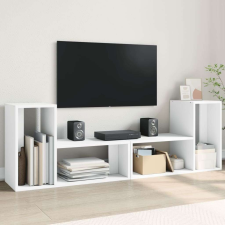 vidaXL Modern TV-szekrény - Fehér - 75x30x50 cm bútor