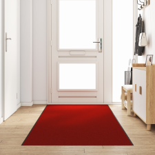 vidaXL Mosdó Mat Piros 120x350 cm lakástextília