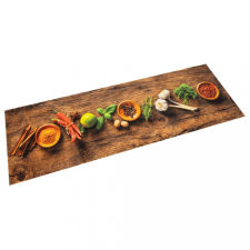 vidaXL Mosható fűszermintás bársony konyhaszőnyeg 45 x 150 cm lakástextília