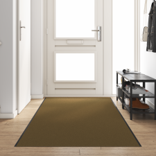 vidaXL Mosható lábtörlő Barna 120x400 cm lakástextília