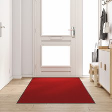 vidaXL Mosható lábtörlő - Piros - 120x300 cm lakástextília
